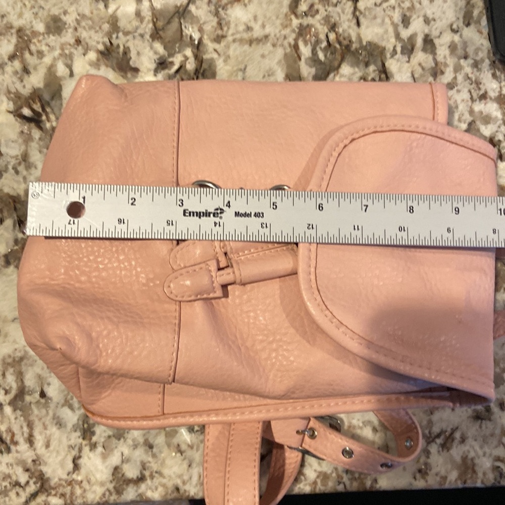 Free People Josie Lt Pink Vegan Leather back pack small size for the min… - Picture 11 of 14